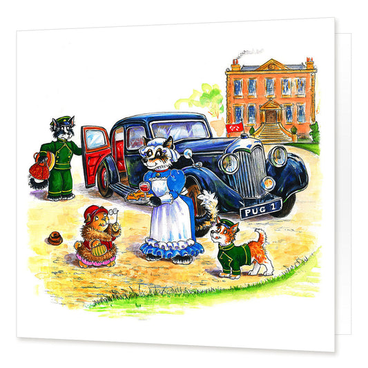 "The Country Pile" Greetings Card | Great Stuff from Cardtoons