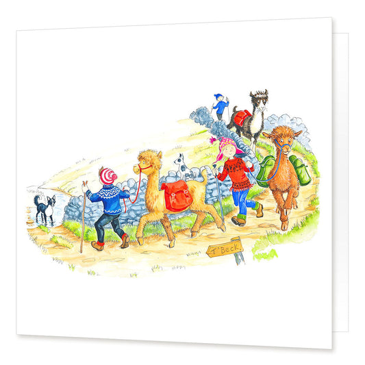 "Trek T'Beck" Greetings Card | Great Stuff from Cardtoons