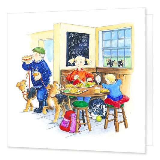 Country Comicals - "Dog Friendly" Greetings Card