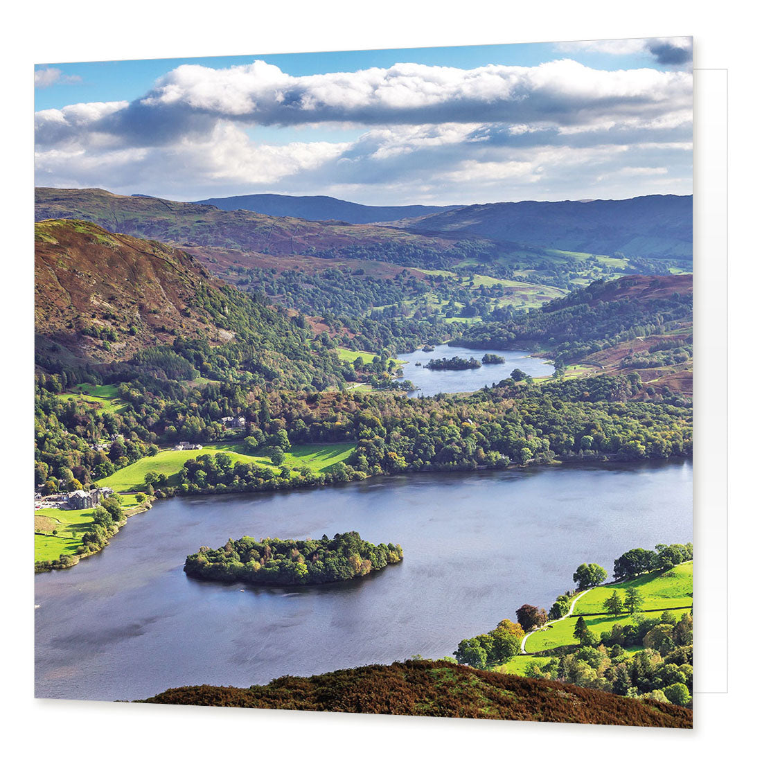 Rydal & Grasmere Greetings Card from the Landmark Photographic range by Cardtoons