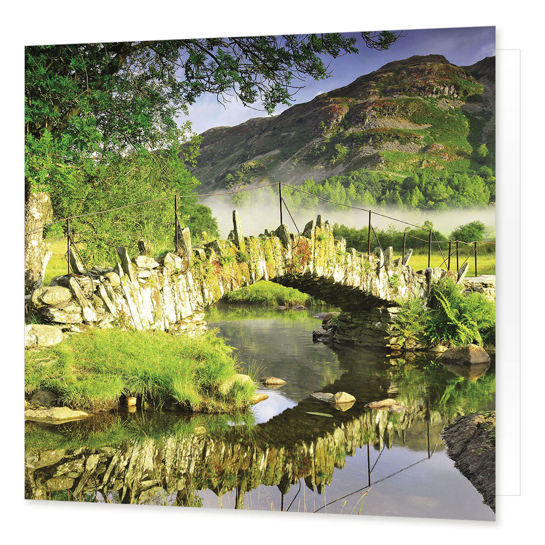 Slater Bridge, Little Langdale Greetings Card from the Landmark Photographic range by Cardtoons