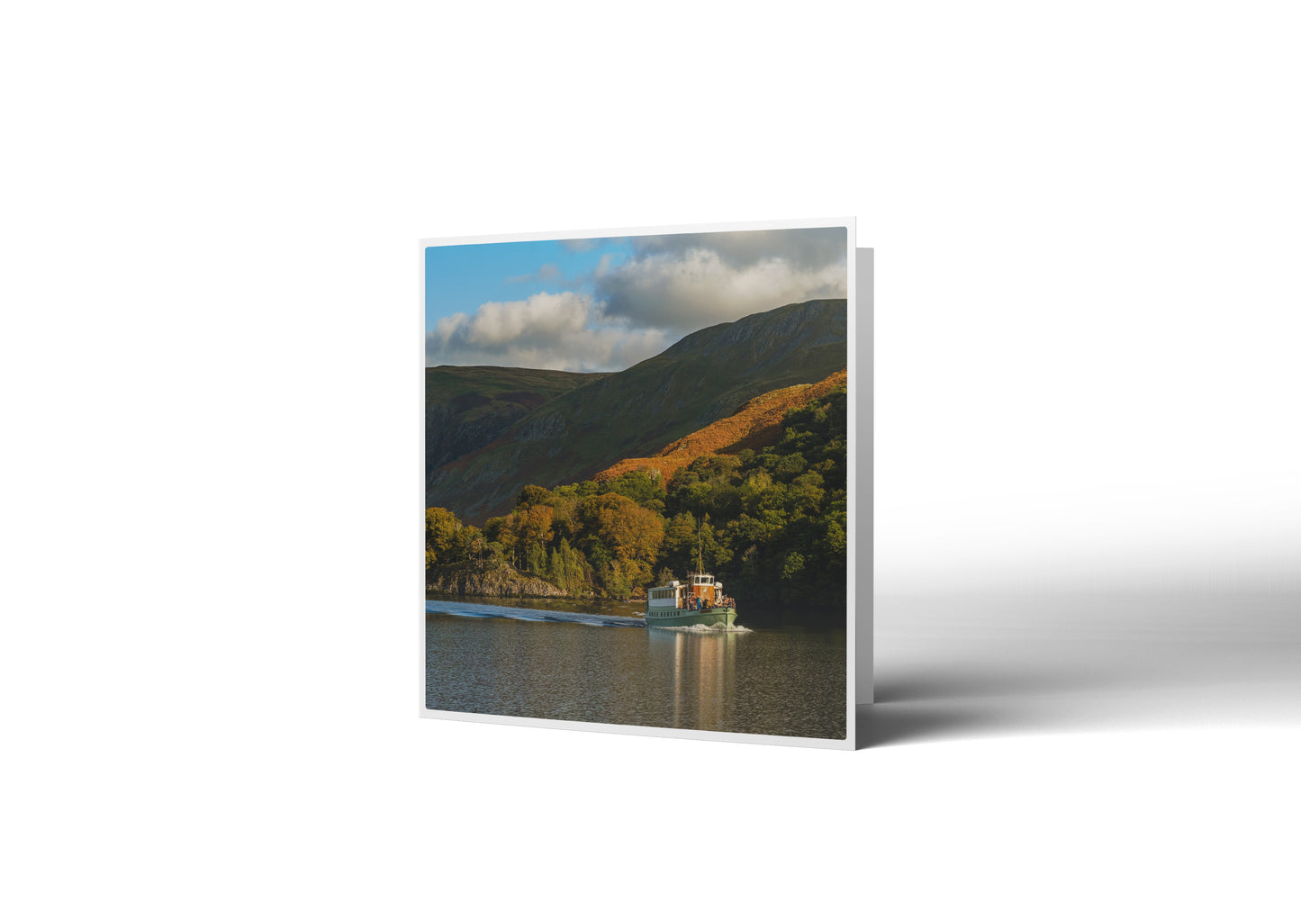 Ullswater Steamer Greetings Card