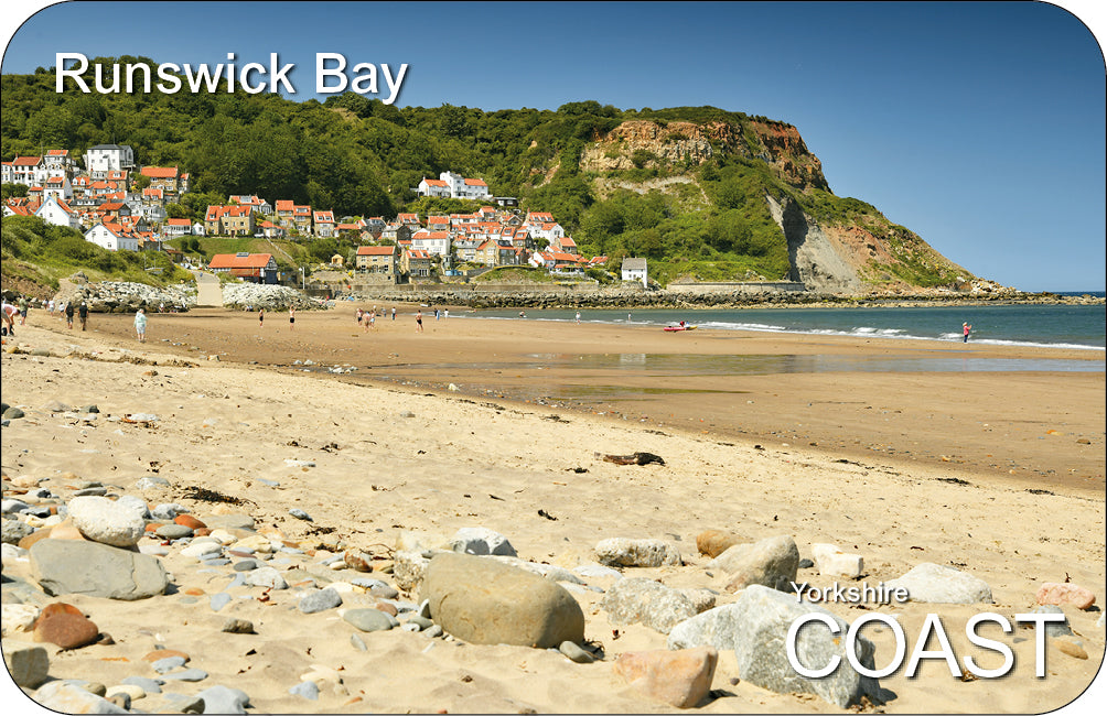Runswick Bay Flexible Fridge Magnet