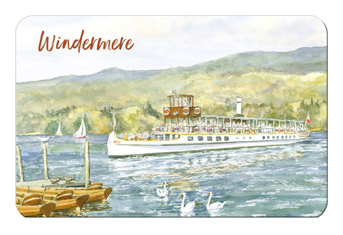 MV Tern, Windermere Flexible Fridge Magnet