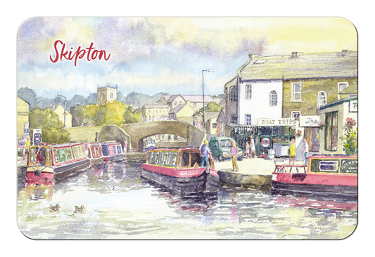 Watercolour painting of Skipton