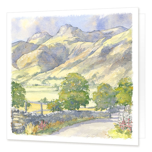 Langdale Pikes greetings card | Great Stuff from Cardtoons