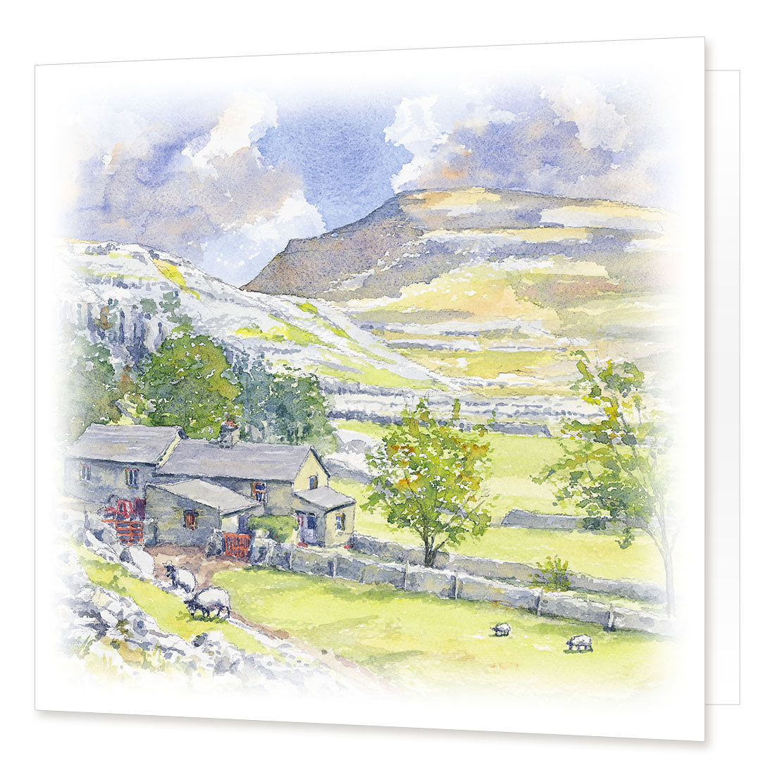 Ingleborough greetings card | Great Stuff from Cardtoons