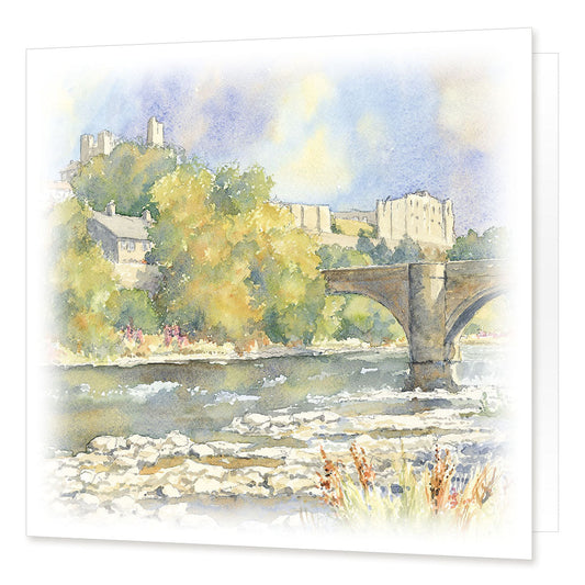 Richmond Castle greetings card | Great Stuff from Cardtoons