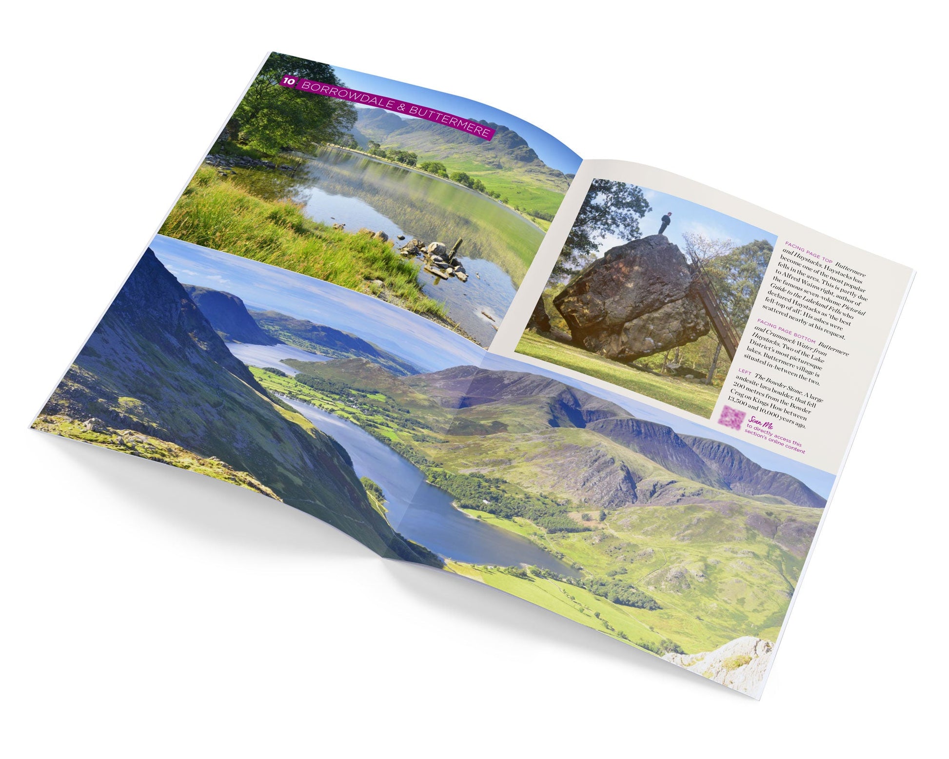 Lake District Photoguide Plus - section 10 Borrowdale & Buttermere