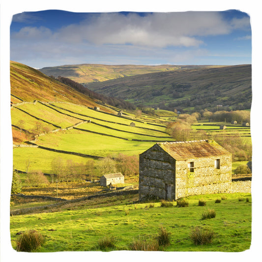 Swaledale near Thwaite Greetings Card