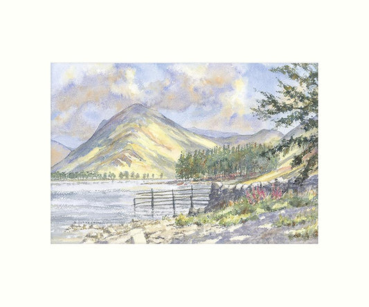 Buttermere art print | Great Stuff from Cardtoons