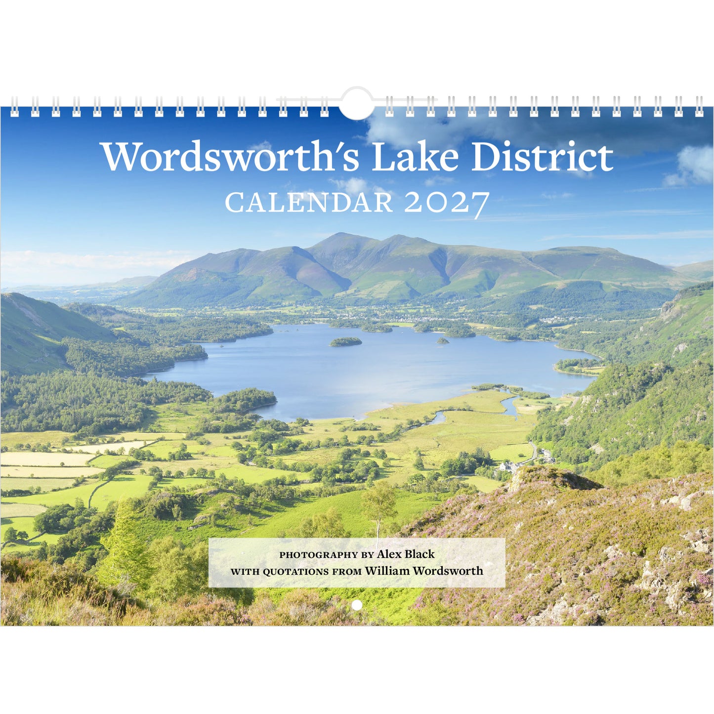 Wordsworth's Lake District Calendar 2027 - Front Cover