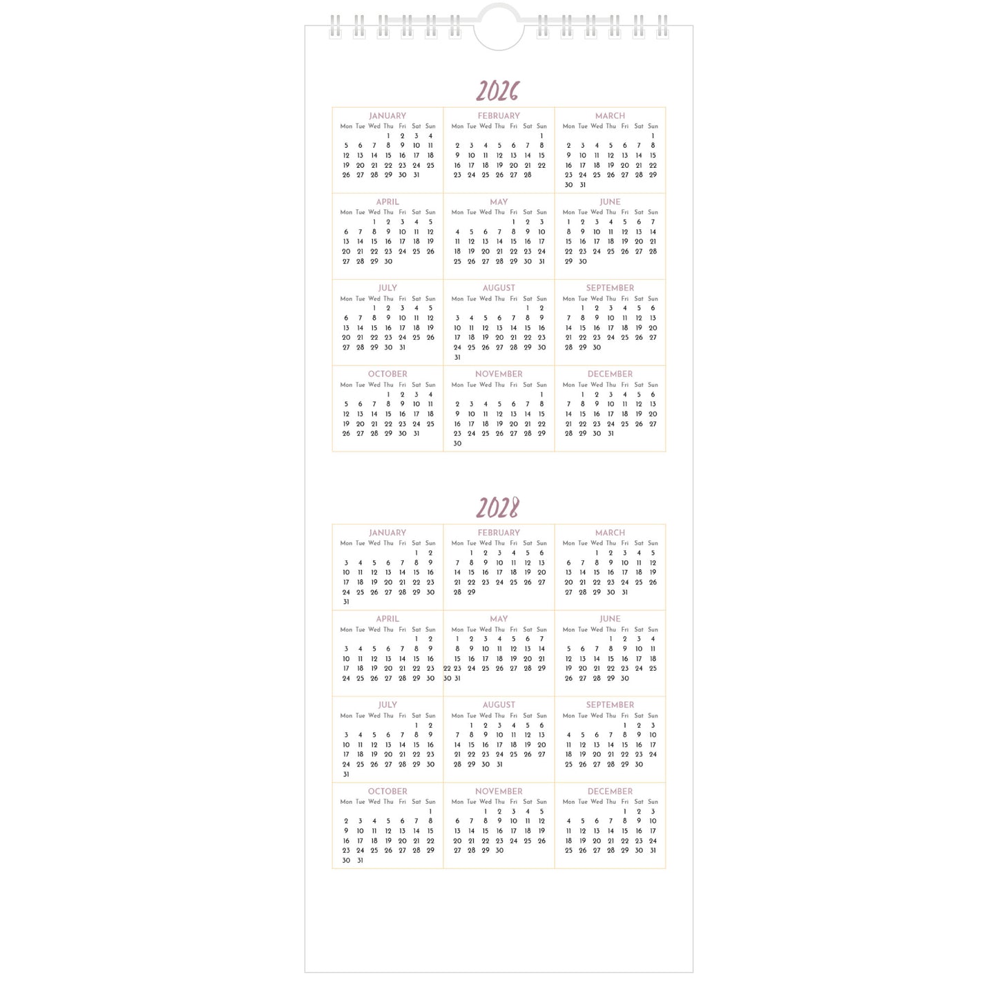 Lake District Watercolours Calendar 2027 - Quickview Page