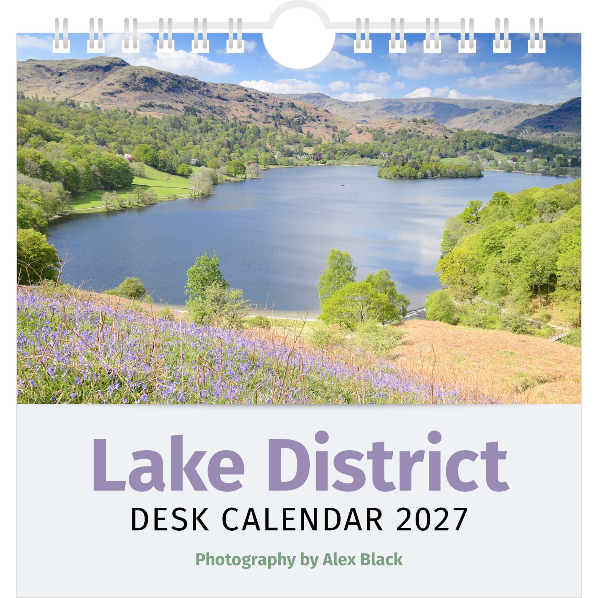 Lake District Desk Calendar 2027 - Front Cover