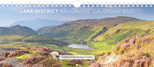 Lake District Panoramic Calendar 2027 - Front Cover