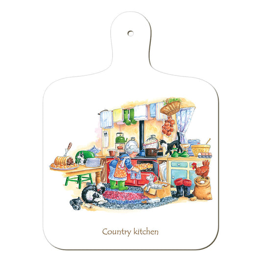 "Country Kitchen" Chopping Board | Great Stuff from Cardtoons