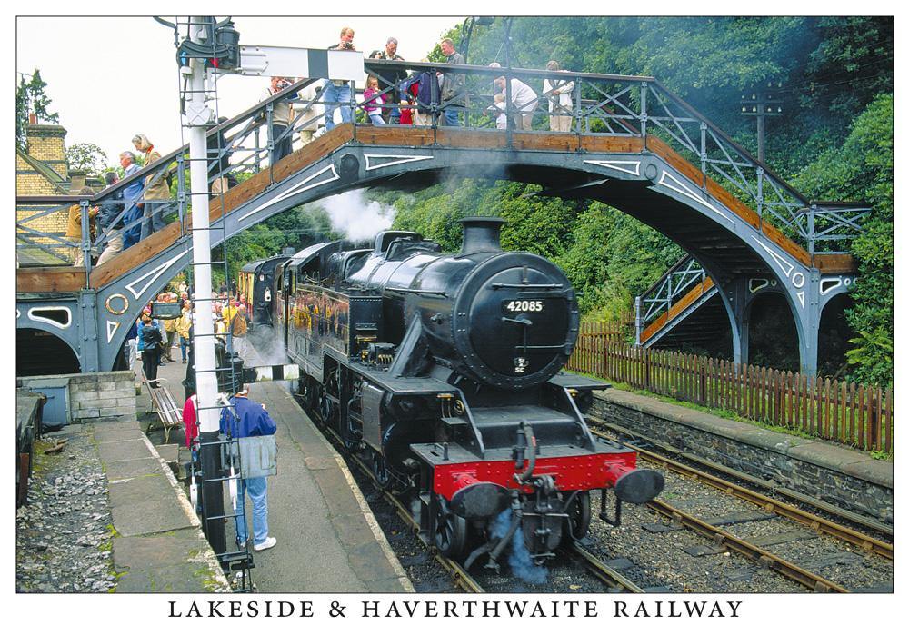 Lakeside and Haverthwaite Railway postcard | Great Stuff from Cardtoons