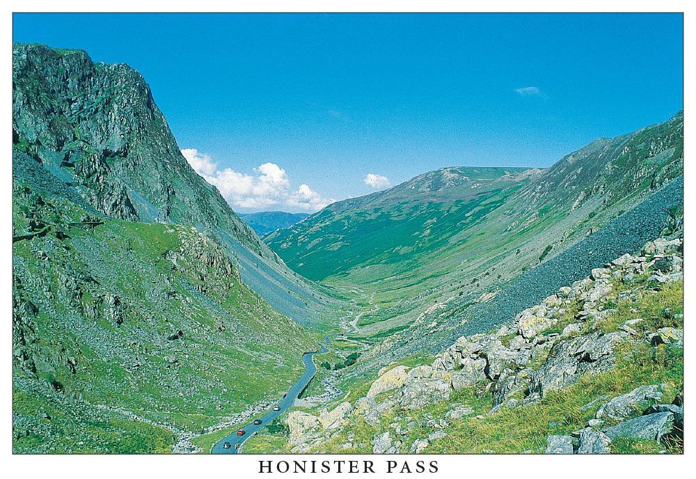 Honister Pass postcard | Great Stuff from Cardtoons