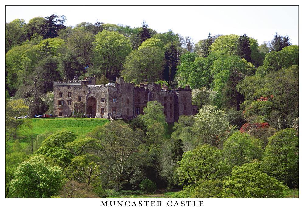 Muncaster Castle postcard | Great Stuff from Cardtoons