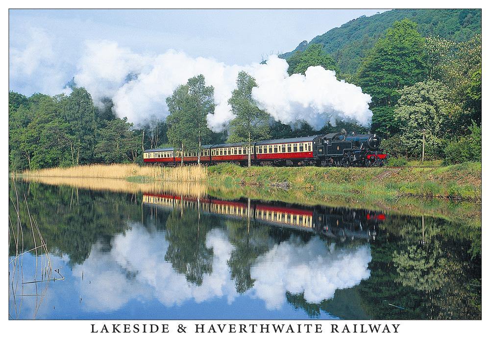 Lakeside and Haverthwaite Railway postcard | Great Stuff from Cardtoons