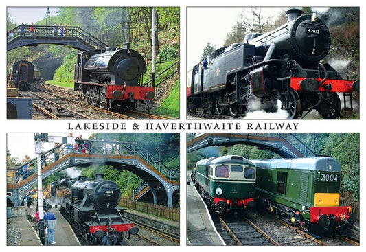 Lakeside & Haverthwaite Railway postcard | Great Stuff from Cardtoons