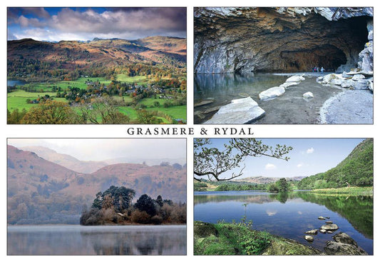 Grasmere & Rydal postcard | Great Stuff from Cardtoons