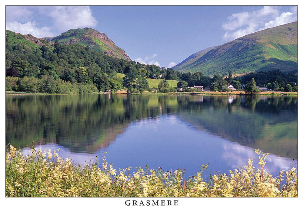 Grasmere & Helm Crag postcard | Great Stuff from Cardtoons