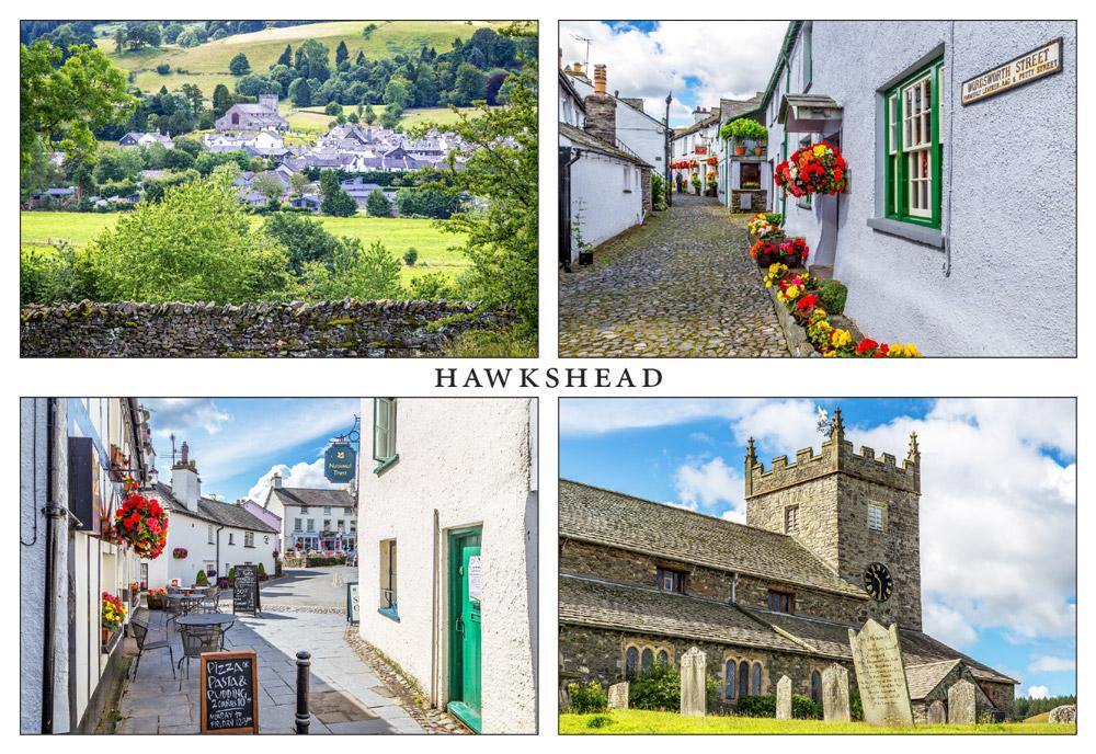 Hawkshead postcard | Great Stuff from Cardtoons