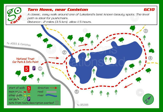 Tarn Hows, near Coniston Walk | Great Stuff from Cardtoons