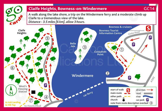 Claife Heights, Bowness-on-Windermere Walk | Great Stuff from Cardtoons