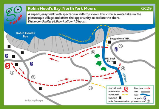 Robin Hood's Bay Walk | Great Stuff from Cardtoons