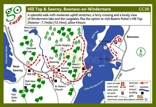 Hill Top & Sawrey Walk | Great Stuff from Cardtoons