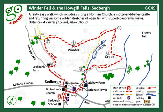 Winder Fell & the Howgill Fells, Sedbergh Walk | Great Stuff from Cardtoons