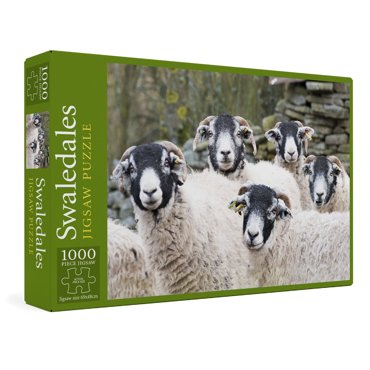 Swaledale Sheep Luxury Jigsaw Puzzle - box