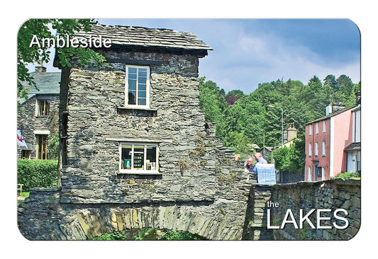 Bridge House, Ambleside flexible fridge magnet | Cardtoons