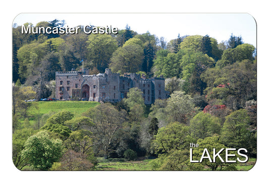 Muncaster Castle flexible fridge magnet - Great Stuff from Cardtoons