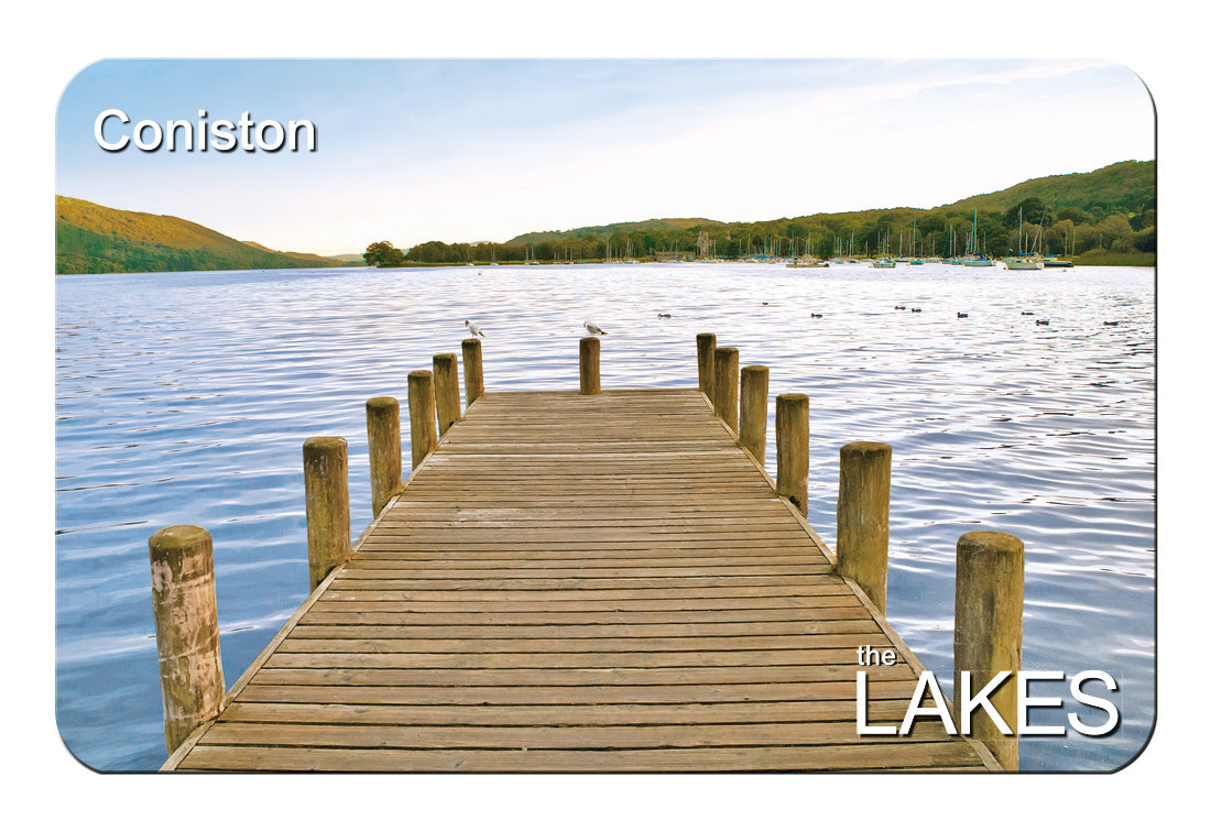 Coniston Water flexible fridge magnet | Cardtoons