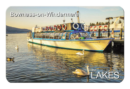 Bowness-on-Windermere flexible fridge magnet from Cardtoons