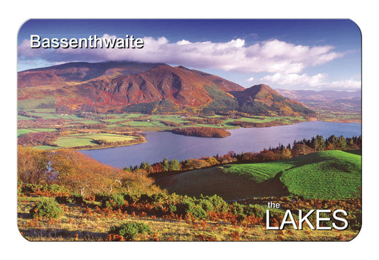 Bassenthwaite flexible fridge magnet from Cardtoons