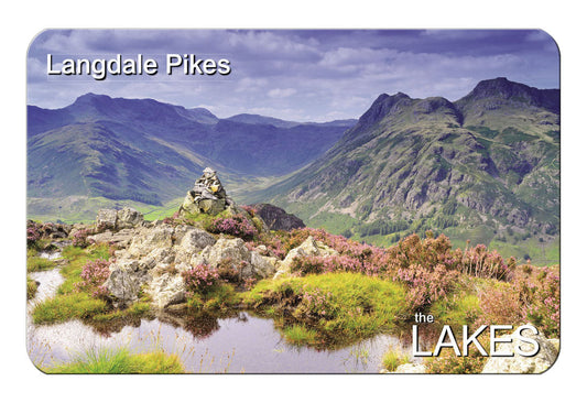 Langdale Pikes flexible fridge magnet from Cardtoons