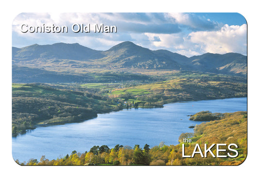 Coniston Old man flexible fridge magnet from Cardtoons