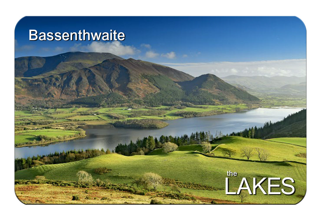 Bassenthwaite flexible fridge magnet from Cardtoons