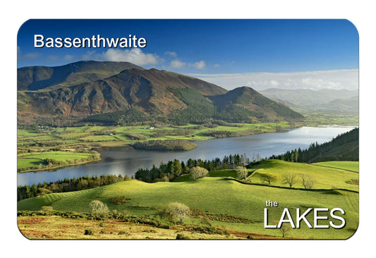 Bassenthwaite flexible fridge magnet from Cardtoons