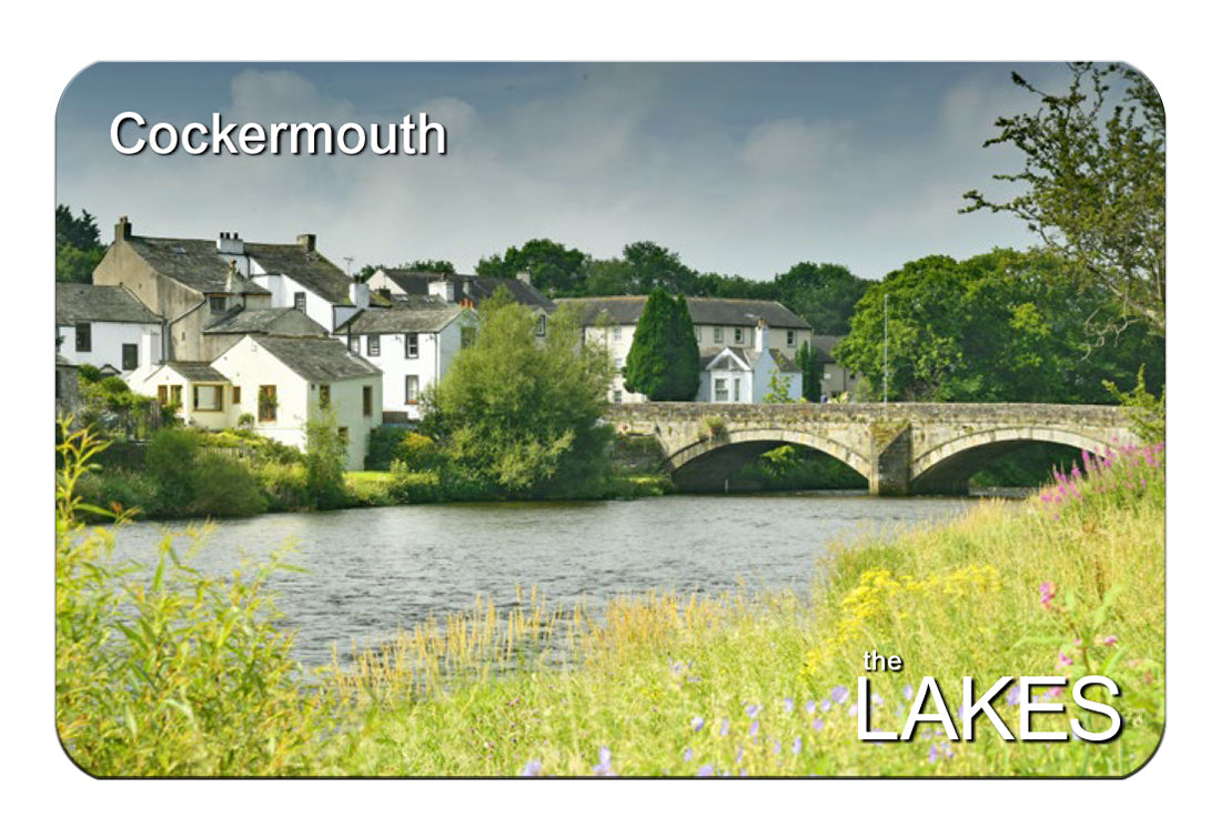 Cockermouth flexible fridge magnet from Cardtoons