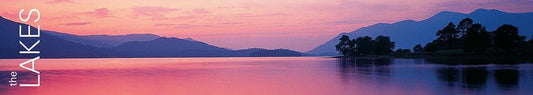 Dusk over Derwent Water bookmark by Cardtoons