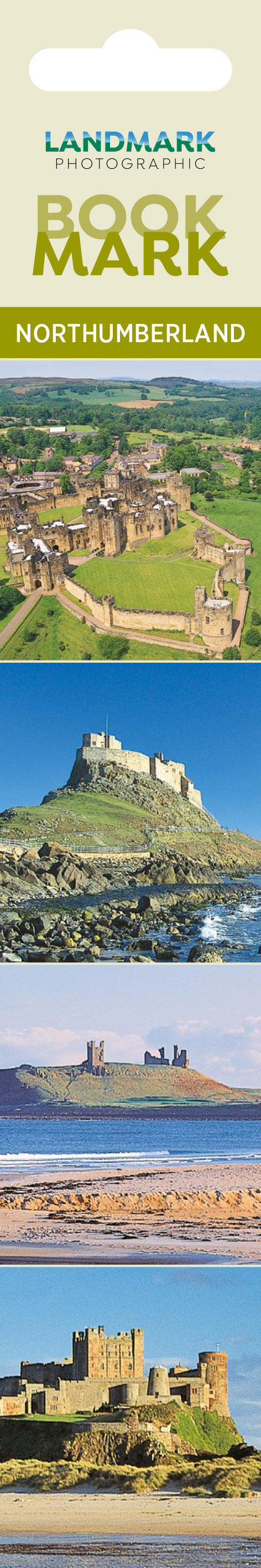 Northumberland Castles Bookmark from Cardtoons