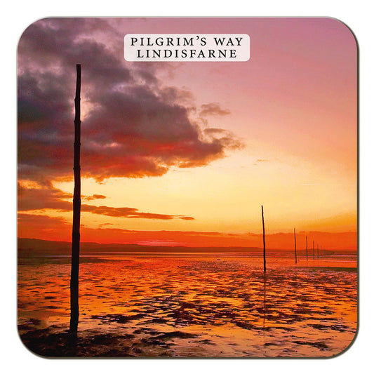 Pilgrim's Way, Lindisfarne coaster by Cardtoons Publications