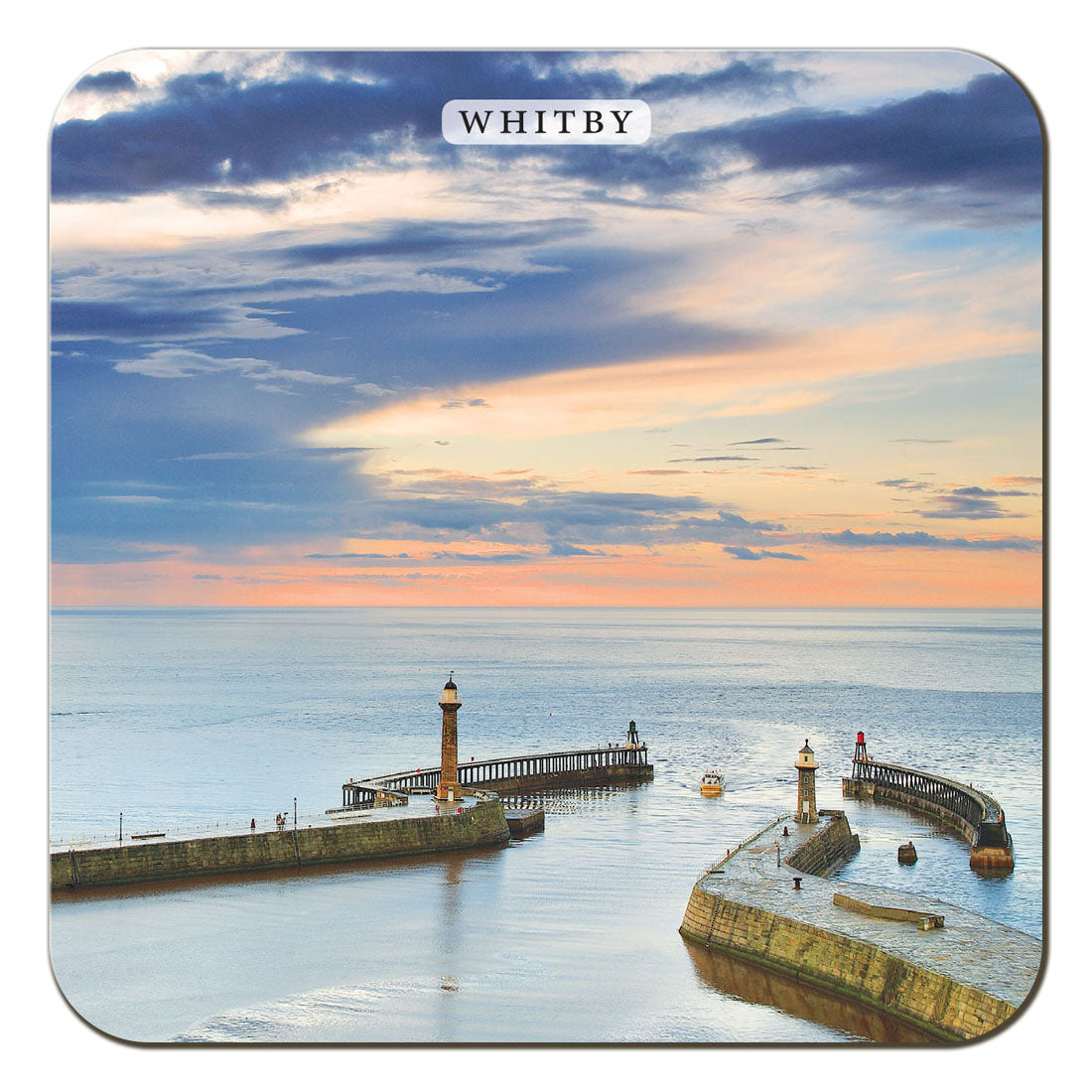 Whitby coaster by Cardtoons Publications