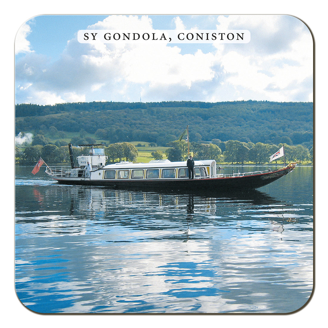 Coniston Gondola Coaster by Cardtoons Publications