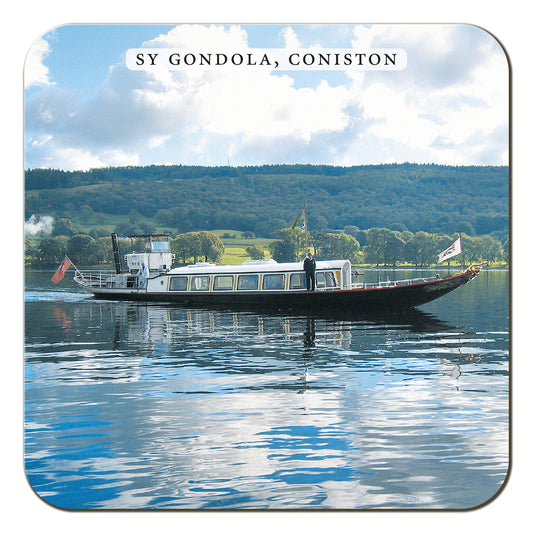 Coniston Gondola Coaster by Cardtoons Publications
